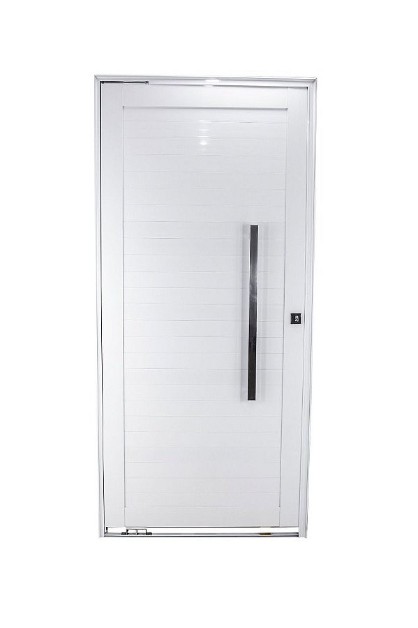 PORTA CRV LAMBRI ALUMINIO NOBRE PUX RETO 90X215X4,7