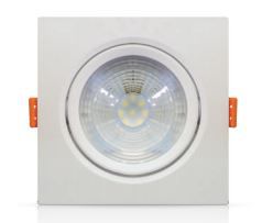 SPOT EASY LED 7,5CM 5W 6500K BIVOLT QUADRADO