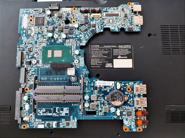 Placa Mãe Vaio Fit 15s Vjf155f11x I3-7100u 7ªgeração