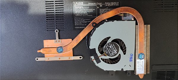cooler e dissipador notebook vaio fit 15s vjf155f11x