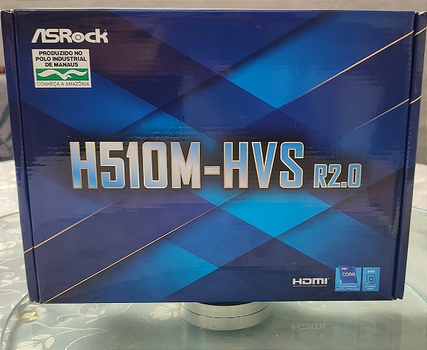 Placa Mae ASRock H510M-HVS R2.0 LGA1200 ddr4