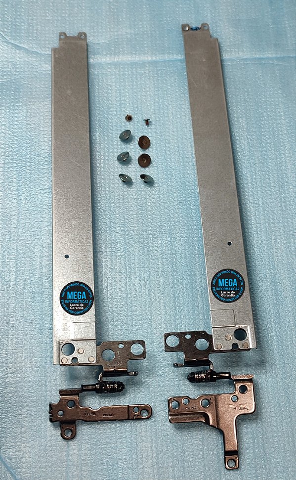 par dobradiças e hastes Original Do Notebook Dell Latitude 3410