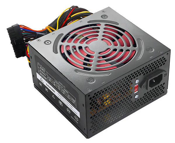Fonte atx para pc/desktop 500w silenciosa