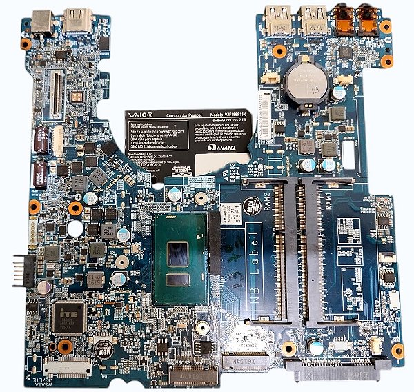 Placa Mãe Not Vaio Core I7- 7100 Fit 15s