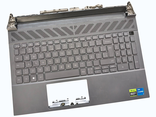 carcaça base palmerest com teclado original para dell gamer G15 5530/5531/5535