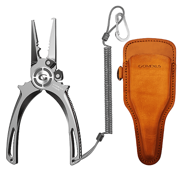 GOMEXUS TITANIUM FISHING PLIERS 6.5” 7” 7.5” NEVER RUST