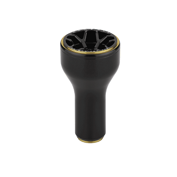 GOMEXUS ALUMINUM REEL KNOB 30MM A30-02 - BLACK&GOLD DISCONT