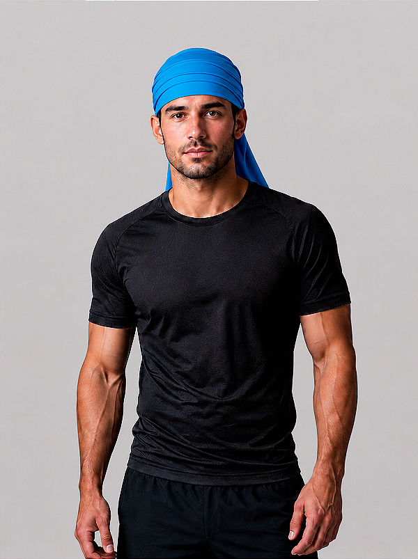 BANDANA MULTISPORT RUN AZUL CLARO MASCULINA