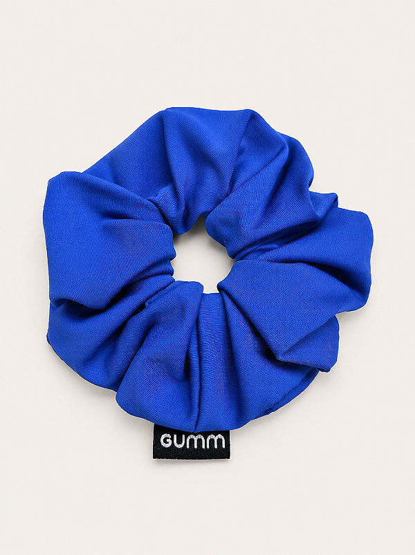 ELÁSTICO PARA CABELO SCRUNCHIE - AZUL ROYAL