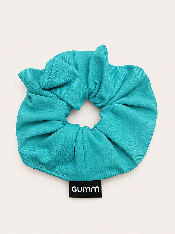 ELÁSTICO PARA CABELO SCRUNCHIE - VERDE ACQUA