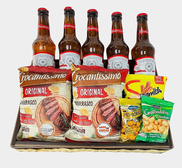 Arte Bandeja de Cervejas e Petiscos