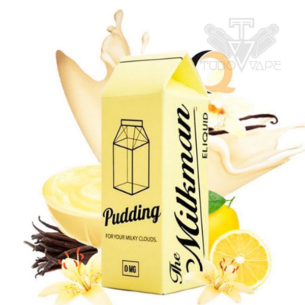Milkman Pudding 60ml Juice Premium - 0mg / 3mg