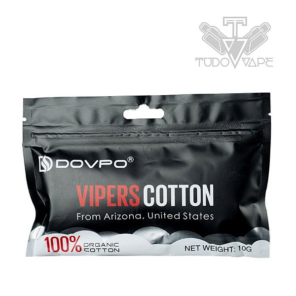 Dovpo vipers cotton 10g algodão orgânico