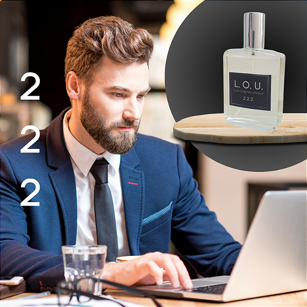 222 MALE 100 ml - Perfume Masculino L. O. U.