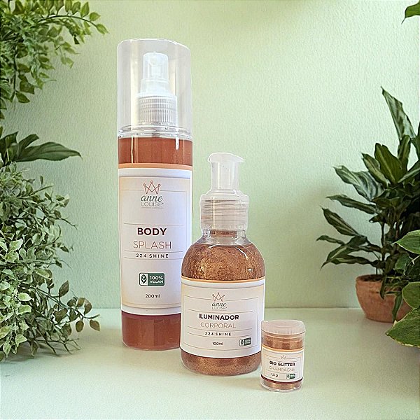 Kit Ilumina - Body Splash Iluminador e Bio Glitter