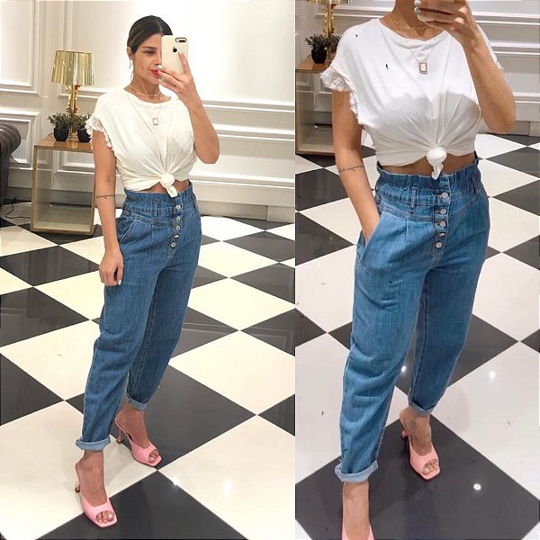 Calca Clochard Bebela Elladonna Moda Feminina Loja Oficial