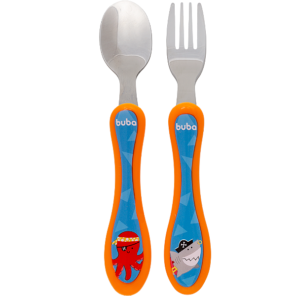 Kit talheres em inox pirata buba