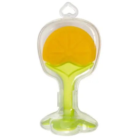 Mordedor de silicone frutinha laranja kababy