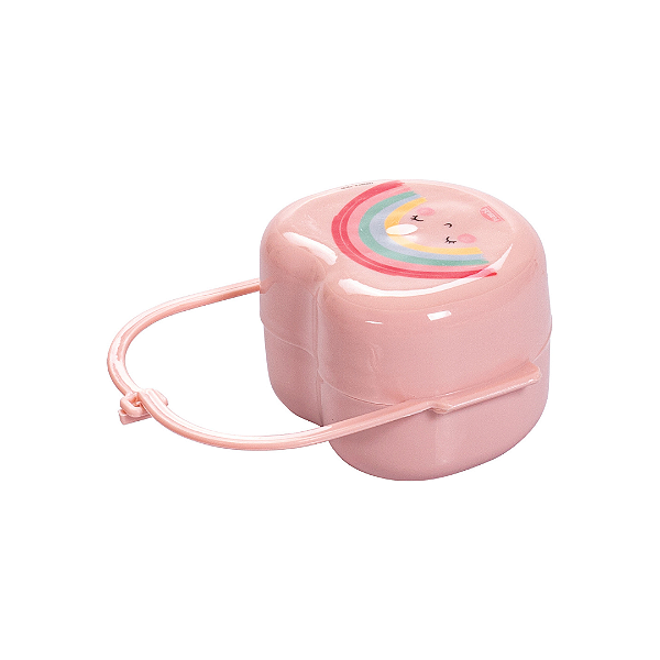 Porta chupeta Arco-íris