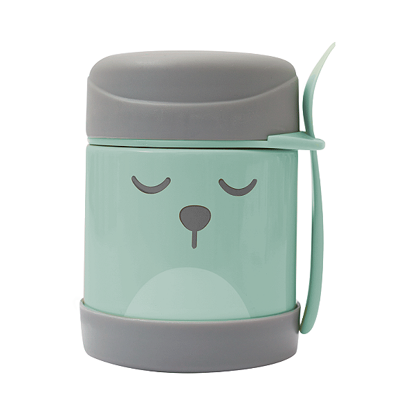 Pote térmico infantil buba gumy verde