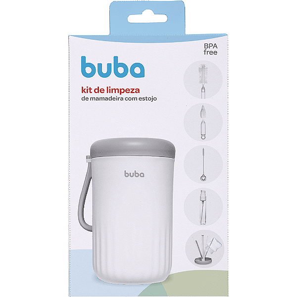 Kit portátil para limpeza de mamadeira buba