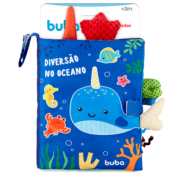 Livrinho de atividades fundo do mar buba