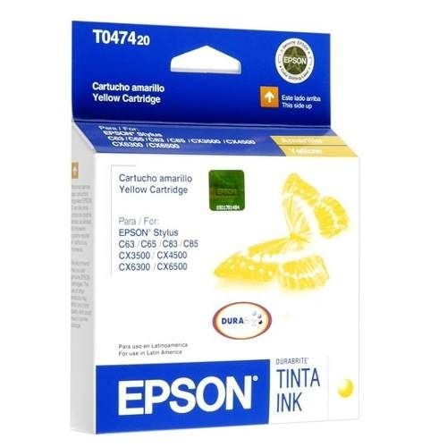 Cartucho de Tinta T047 Epson T047420 Amarelo Original