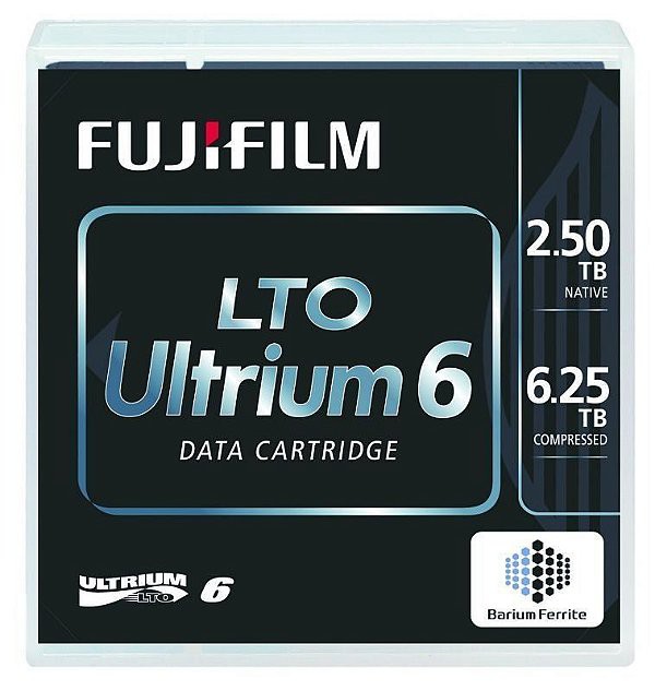 Fita LTO-6 FUJIFILM 5TB 6,25 TB