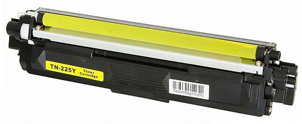 Cartucho de Toner Compatível com Brother TN225Y Amarelo - 2200 cópias