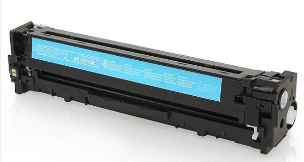 Cartucho de Toner Mecsupri Compatível com 131A HP CB541A / CF211A CIANO