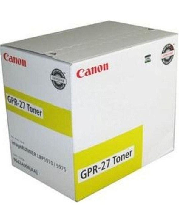 Toner Canon GPR27 Amarelo 9642a008aa Original