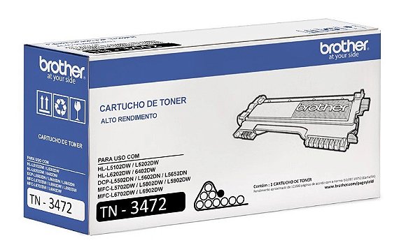 TONER BROTHER TN3472 ORIGINAL - 12.000 PGS