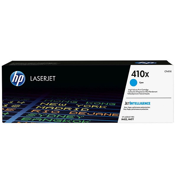 Cartucho de Toner HP 410X Ciano CF411X Original 410