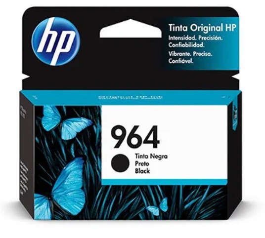 Cartucho HP 964 Preto Original 3JA53AL CX HP- CX 1 UN