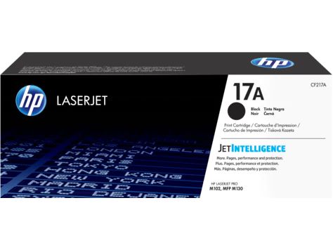 Toner HP 17A Preto CF217A Original 1600 páginas