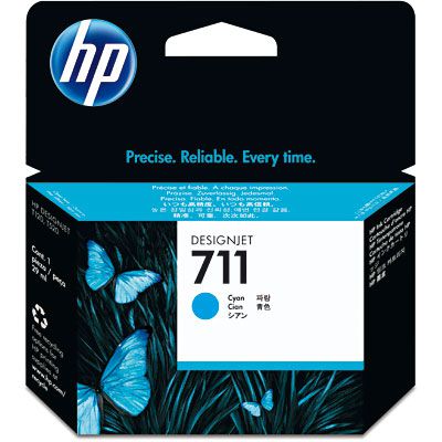 Cartucho HP 711 ciano CZ130AB HP CX 1 UN Original