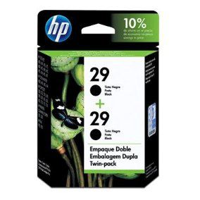 Cartucho HP 29 Black C6648FL (2x51629A) twin pack Original