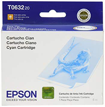 Cartucho de Tinta Epson T063 T063220 Ciano Original