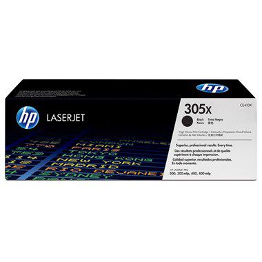 Cartucho toner p/HP preto 305X - CE410X HP CX 1 UN