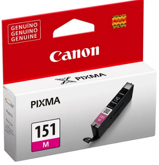 Cartucho de Tinta Canon CLI-151 Magenta Original 7ml