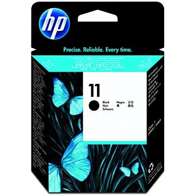 Cabeça de impressão HP 11 preto 8ml c4810a HP CX 1 UN original