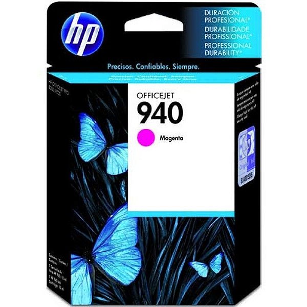 Cartucho de Tinta HP 940 C4904AB Magenta Officejet 8000 8500 Original