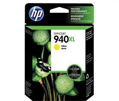 Cartucho de Tinta HP 940XL C4909AL Amarelo Officejet 8000 8500 Original