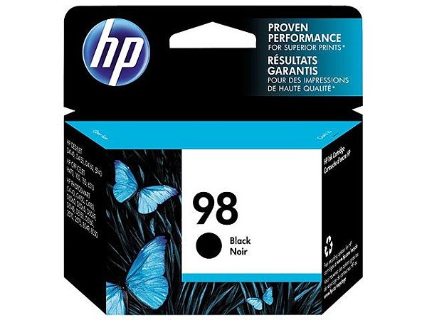 Cartucho HP 98 preto C9364WL Original