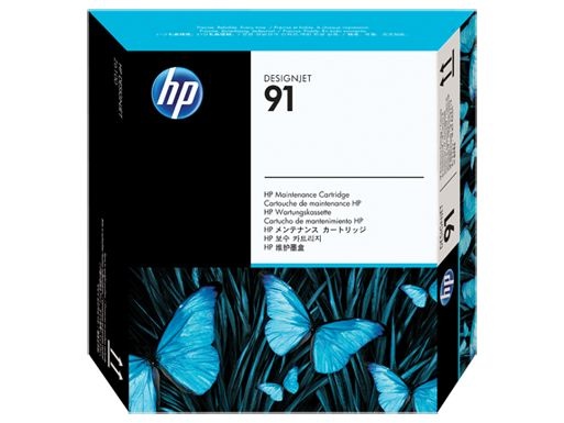 Cartucho HP 91 - Tinta Matte Black (Preto) 775 ml - C9464A