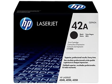 Cartucho de Toner HP 42A Preto Q5942A Original