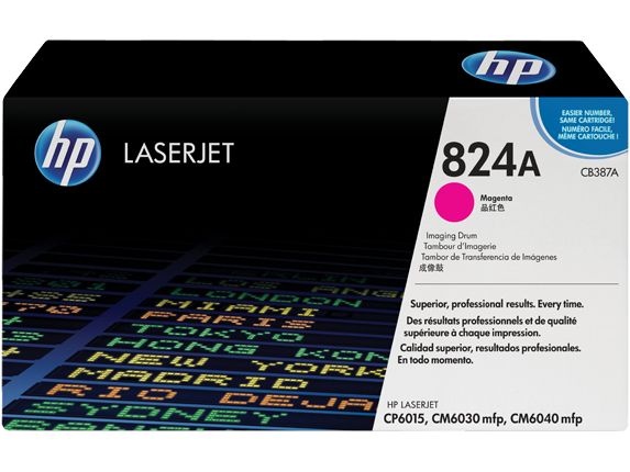 Tambor de Imagem HP 824A Original CB387A Magenta | CP6015 | CM6030 | CM6040