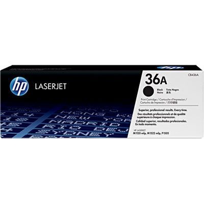 Toner HP 36A Preto Laserjet Original (CB436AB) Para HP Laserjet M1522nf, M1120 CX 1 UN