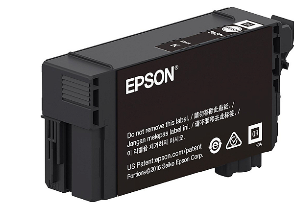 Cartucho de Tinta Epson T40W120 Preto T40W | T3170M T3170 T5170 | Original 80ml