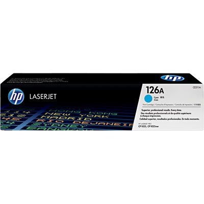 Cartucho de Toner HP 126A ciano CE311A HP CX 1 UN original